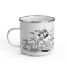 Café de Colombia -Taza de Peltre