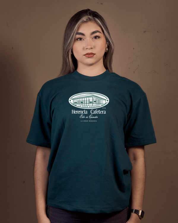 camiseta de la hacienda en la cultura cafetera