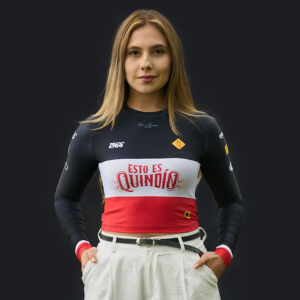 Croptop de la colección escudería EEQ de Esto es Quindío - Croptop representativo del Quindío