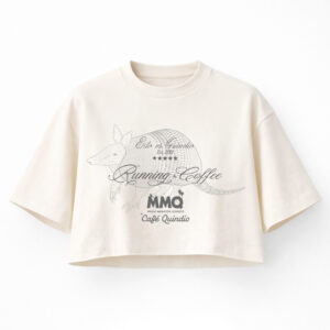 Crop Top del gurre diseñado por Esto es Quindío en colaboración con MMQ By Café Quindío