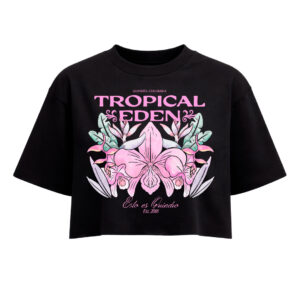 Crop Top - Tropical Eden