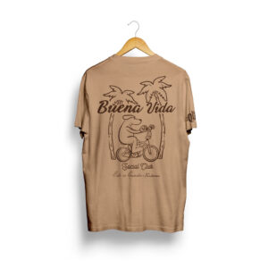 camiseta perro - Buena vida social club - Quindio - Fundamor - Campaña de bienestar animal