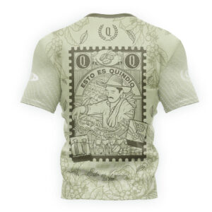 Camiseta deportiva de la cultura cafetera