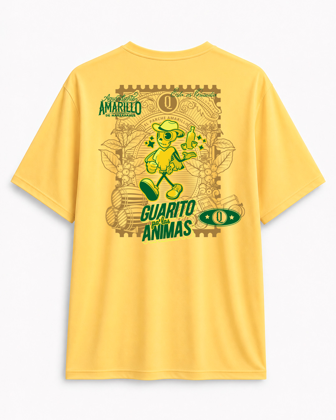 Guarito pa' las Animas - Aguardiente Amarillo x EEQ - Tela Fría