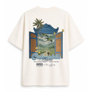 Preventa - Camiseta blanca – Colombia Mágica – Valle de Cocora
